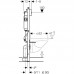 Модуль Geberit Duofix для подвесного унитаза, 112 см, с бачком Delta 12 см, клавиша Delta21, хром