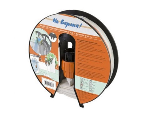 Шланг 20м для дренажных и фекальных вод «УДАВ», 32мм, с фитингом 1 1/2 (упаковка 5 шт.)