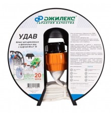 Шланг 20м для дренажных и фекальных вод «УДАВ», 66мм, с фитингом 2