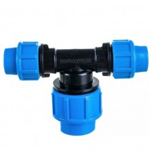 Тройник редукционный 20х32х20 для труб ПНД