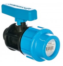 Кран шаровой компрессионный 32 х 1П для труб ПНД