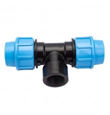 Тройник В 32х1'' для труб ПНД