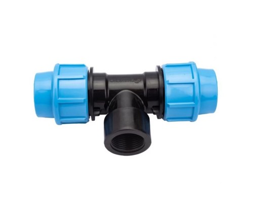 Тройник В 32х1'' для труб ПНД