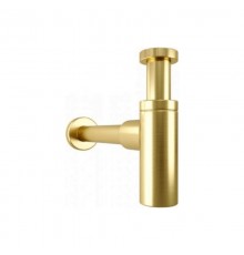 Сифон 1”1/4 Remer 958LBG, золото брашированное