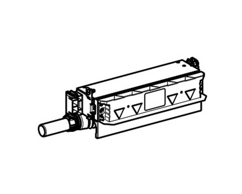 Модуль Geberit GIS для душа, с водоотводом в стене, для высоты стяжки на сифоне 65–90 мм