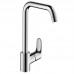 Смеситель для раковины HansGrohe HG Vernis Shape 190 со сливным гарнитуром матовый черный