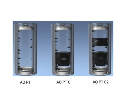 Теплоаккумулятор HAJDU AQ PT6 .2 500л без изоляции с возможностью подключ.ТЭНа
