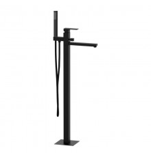 Смеситель для ванны Remer Absolute AU08NO, чёрный матовый