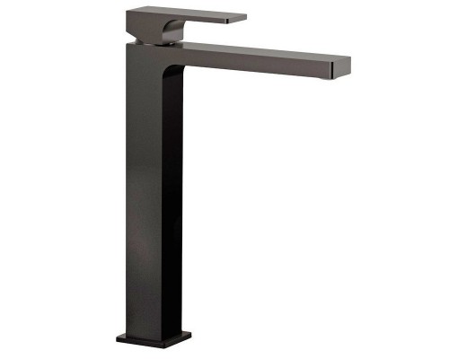 Смеситель для раковины Remer Absolute AU11LCFP, чёрный брашированный хром