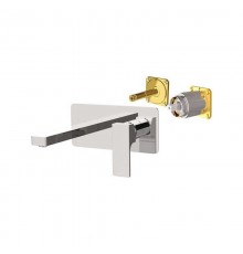 Смеситель для раковины Remer Absolute AU15KBXV, сталь