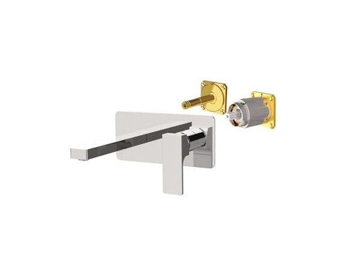 Смеситель для раковины Remer Absolute AU15KBXV, сталь