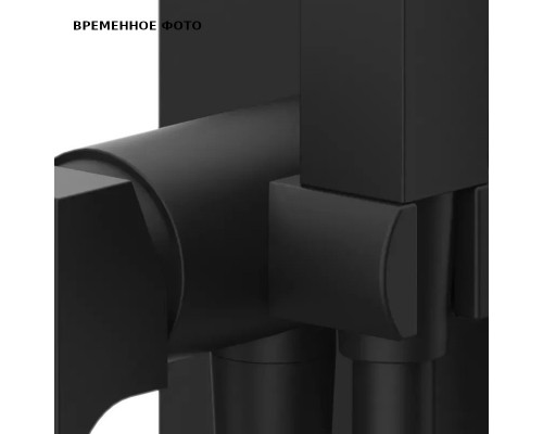 Гигиенический душ со смесителем Remer Absolute, чёрный матовый