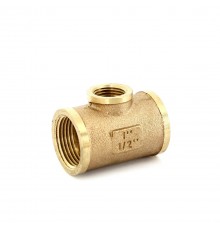 Тройник В 1 х 1/2 х 1 бронза