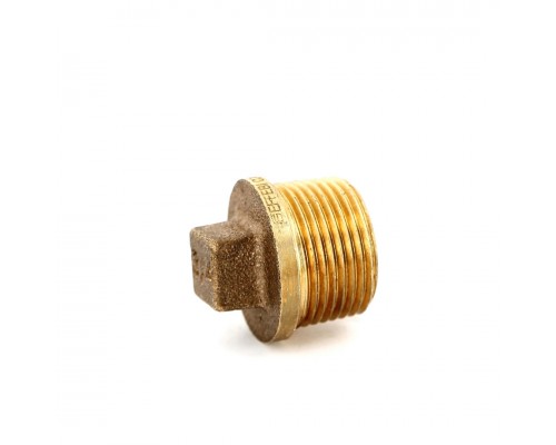 Заглушка Н 3/4 бронза