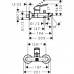 Смеситель для ванны HansGrohe HG Logis Loop ВМ хром