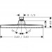 Верхний душ HansGrohe HG Crometta E 240 1jet хром
