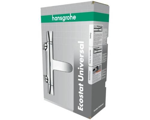 Термостатический смеситель HansGrohe HG Ecostat Universal для ванны ВМ хром