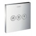 Термостатический смеситель HansGrohe с запорным/переключающим вентилем HG Ecostat E СМ хром