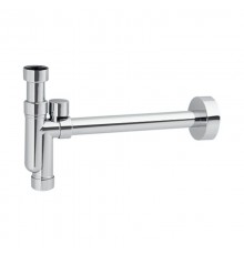 Сифон трубный P-образный без выпуска (1 1/4х32мм) с вентиляционным клапаном, отводной трубой (L300м