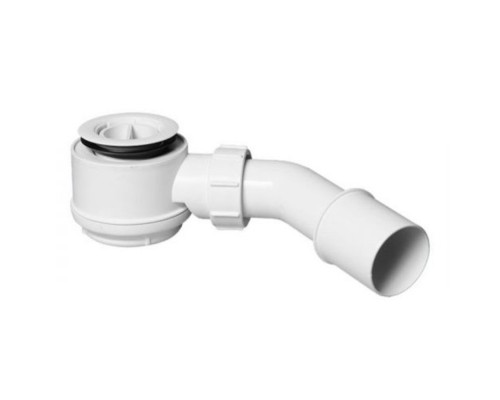 Сифон бутылочный под сливную насадку (H65мм, выпуск D70мм/h35мм); пропускная способность 20 л/мин; в