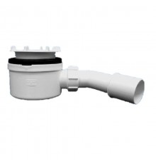 Сифон бутылочный под сливную насадку (H85мм, выпуск D110мм/h33мм); пропускная способность 42 л/мин;