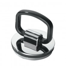 Пробка пластиковая с круглым держателем под сливную решётку D60мм; цвет-хром