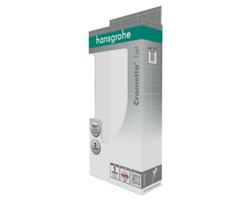 Ручной душ HansGrohe HG Crometta 1jet белый/хром