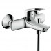 Смеситель для раковины HansGrohe HG Vernis 100 Shape со сливным гарнитуром матовый черный