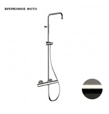 Душевая система Remer Elegance с термостатом для душа, без верх.душа и лейки, браш.никель