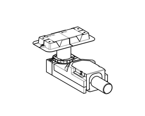 Комплект монтажный Geberit для душ. лотков CleanLine, для стяжки H 90–220 мм, d 50 мм