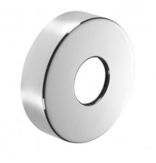 Отражатель (D85мм/h27мм) латунный с прямоугольными гранями; вход Ду=32мм; цвет-хром