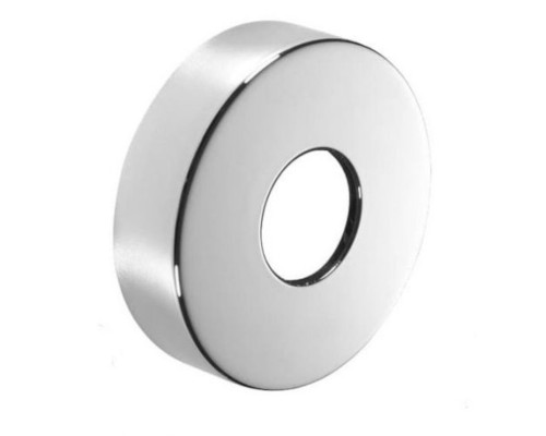 Отражатель (D85мм/h27мм) латунный с прямоугольными гранями; вход Ду=32мм; цвет-хром