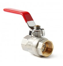 Кран шаровой полнопроходный ВВ 1 1/2 ручка рычаг