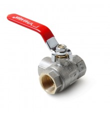 Кран шаровой полнопроходной трехходовой ТИП L ВВВ 1/2 ручка рычаг