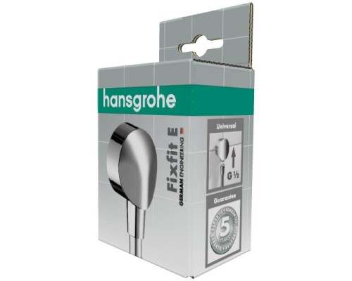 Шланговое подсоединение HansGrohe HG FixFit E хром