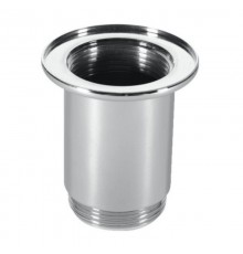 Удлинитель (L55мм, 1 1/4«мама»х1 1/4«папа») латунный для выпуска; цвет-хром