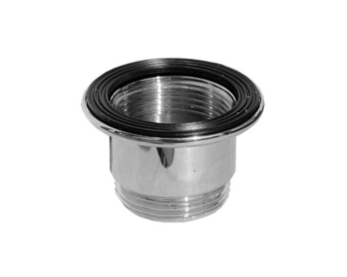 Удлинитель (L30мм, 1 1/4«мама»х1 1/4«папа») латунный для выпуска; цвет-хром