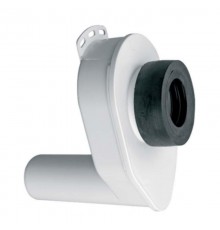 Сифон вакуумный для писсуаров с манжетным уплотнением; вход Ду=50мм, выход горизонтальный Дн=50мм