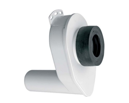 Сифон вакуумный для писсуаров с манжетным уплотнением; вход Ду=50мм, выход горизонтальный Дн=50мм