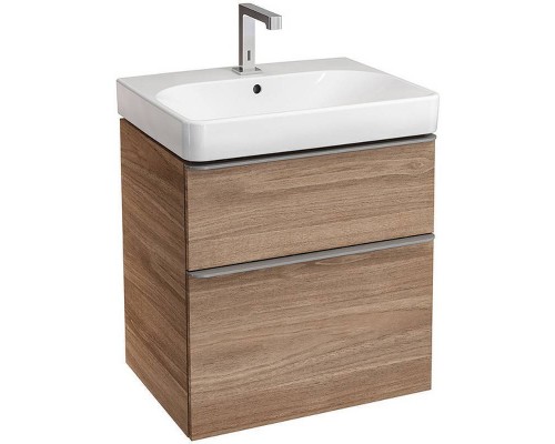 Комплект тройка Geberit Smyle 60 см темный орех: 500.229.01.1 + 500.352.JR.1 + 500.273.00.1