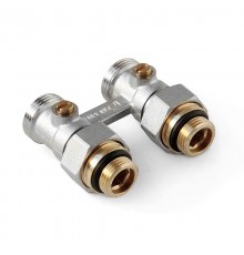 Узел нижнего подключения для 2-х труб. систем (с ниппелем) прямой 1/2