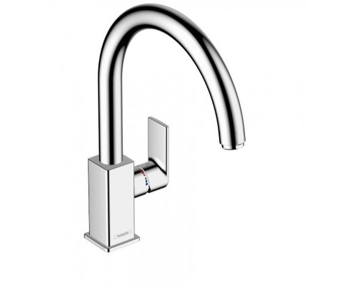 Смеситель для раковины HansGrohe HG Vernis Shape 190 со сливным гарнитуром матовый черный Смеситель для раковины HansGrohe HG Vernis Shape 190 со сливным гарнитуром матовый черный