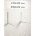 Кронштейн 420x450мм, S=1,5мм, (нагрузка 40 кг), пара SPL-4245S