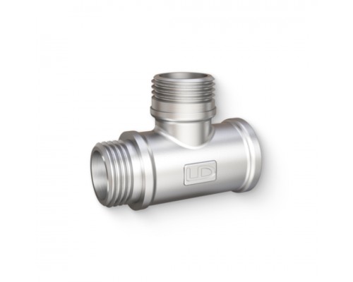 Тройник ВНН 1/2 никелированный