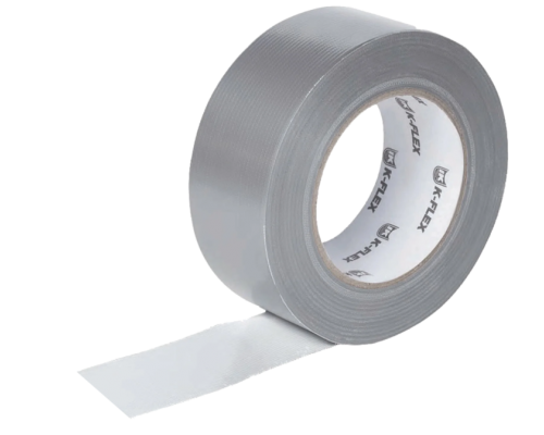Лента ТПЛ серая 48мм 50м DUCT 1604H silver K-FLEX
