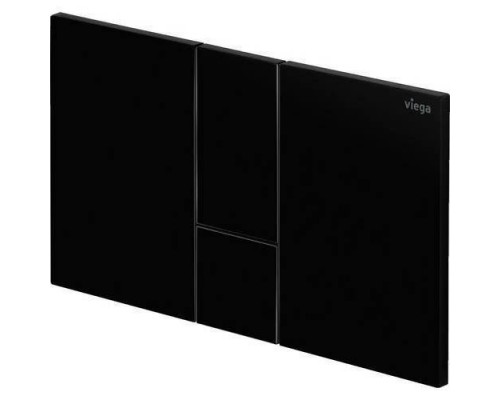 Кнопка смыва Prevista Visign for Style 24 для смывных бачков Viega пластик насыщенный черный