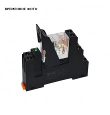 Реле промежуточное на DIN-рейку, 12V DC в сборе