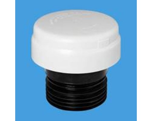 Клапан вентиляционный (аэратор) УФ-стойкий для канализации с подпружиненной мембраной; выход манжета