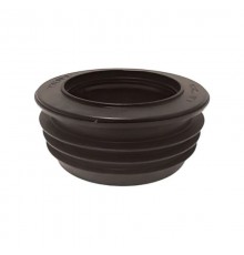 Переходник внутренний Дн=110ммхДу=75мм с манжетой; цвет-черный