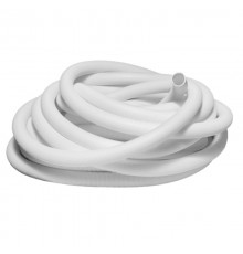 Труба гофрированная L=36 м, D=34мм, белый, пластик